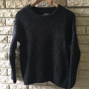 Topshop Boucle Sweater Black size 2